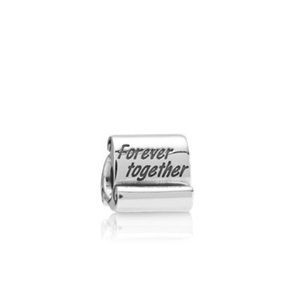 Pandora Forever Together Scroll Charm